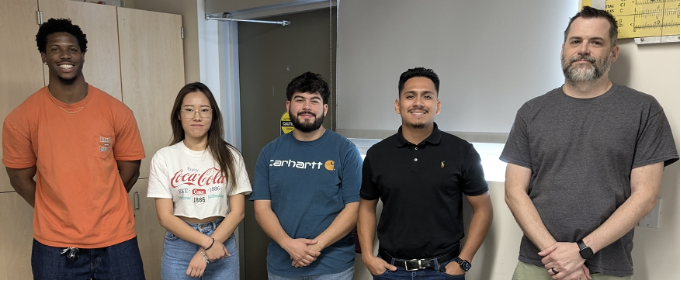 Group photo for team project.