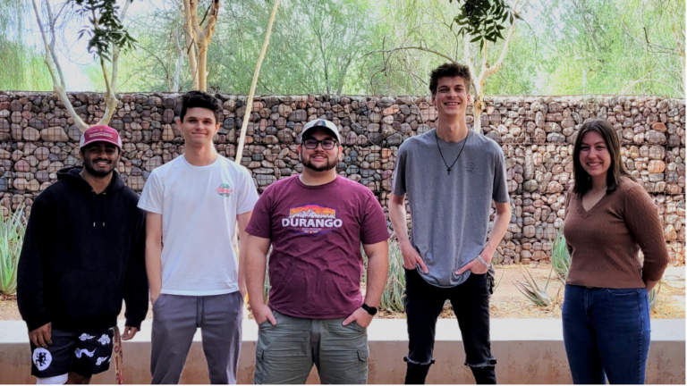 Group photo for team project